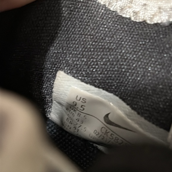 Nike PG 4 Team Black Platinum Basketball Shoes Mens Size 9.5 - Picture 6 of 6